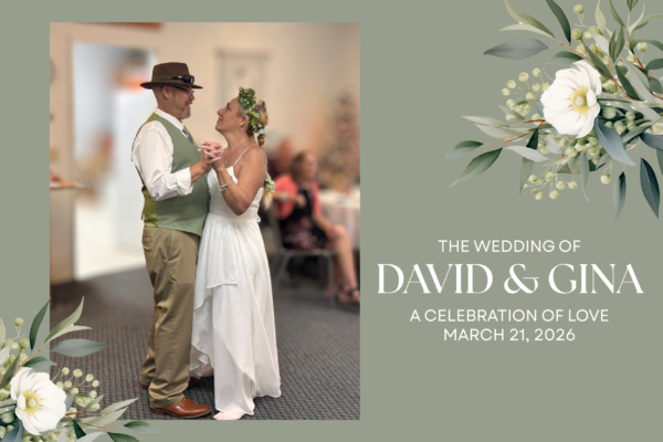 David & Gina (2560 x 1920 px) Wedding